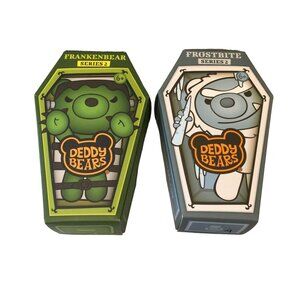 DEDDY BEARS FRANKENBEAR FROSTBITE Series 2 Plush Bears in Coffin
